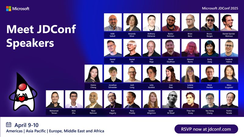 JDConf Agenda
