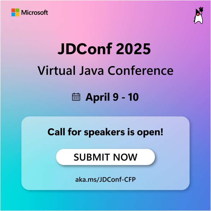 JDConf CFP Announcement