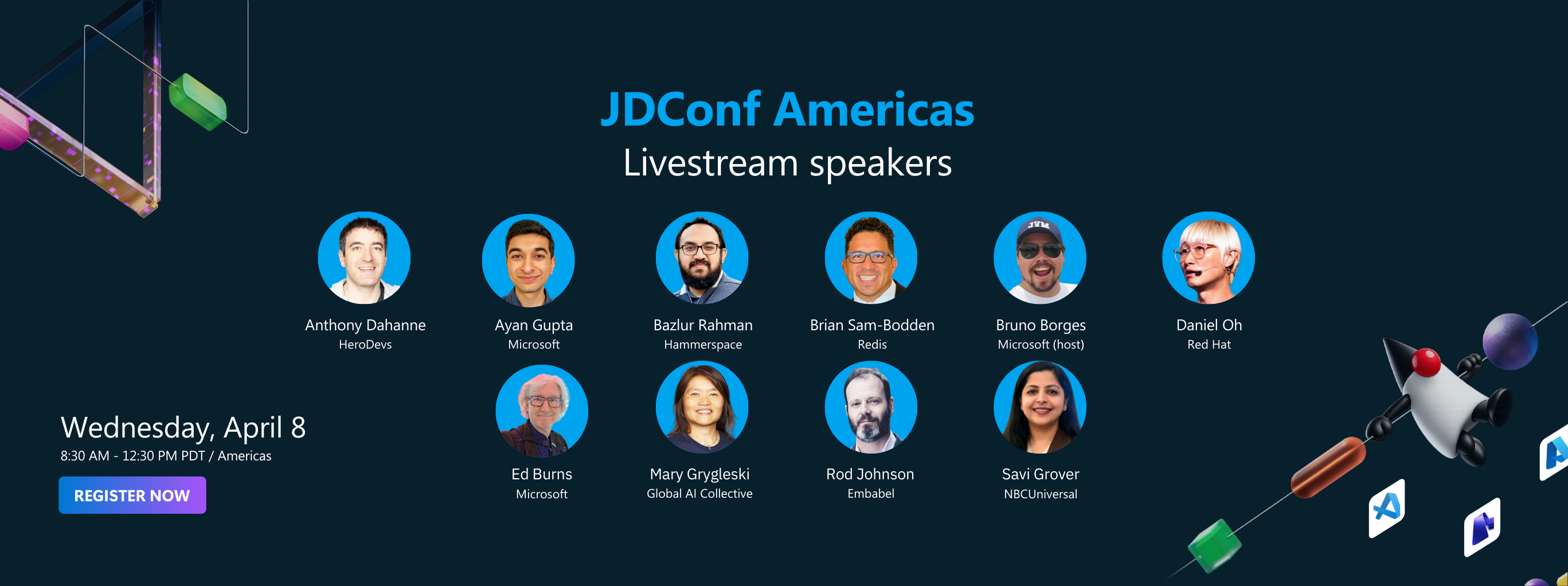 JDConf 2026 Americas Speakers