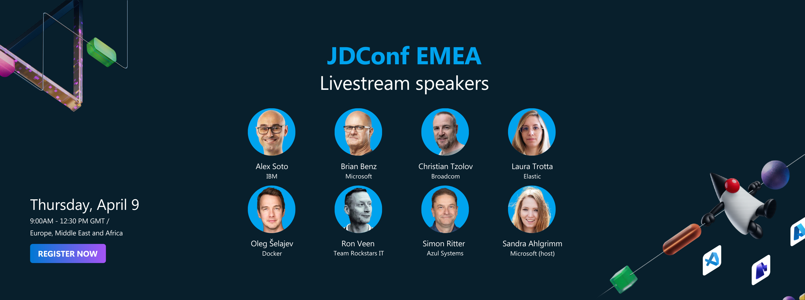 JDConf 2026 Europe, Middle East and Africa Speakers