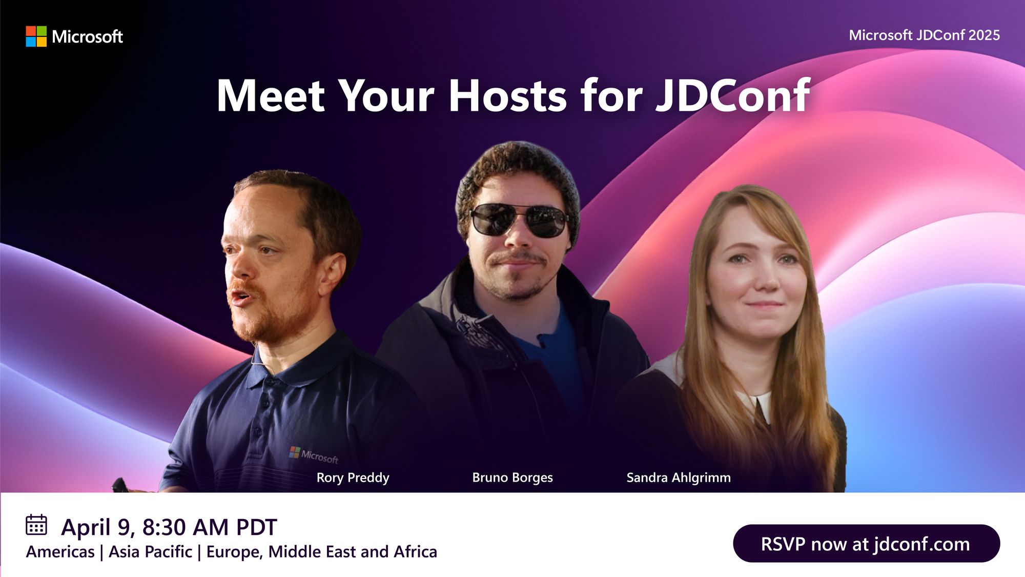JDConf Hosts